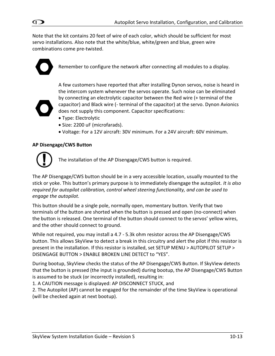 Dynon Avionics SkyView System Installation Guide User Manual | Page 209 / 401