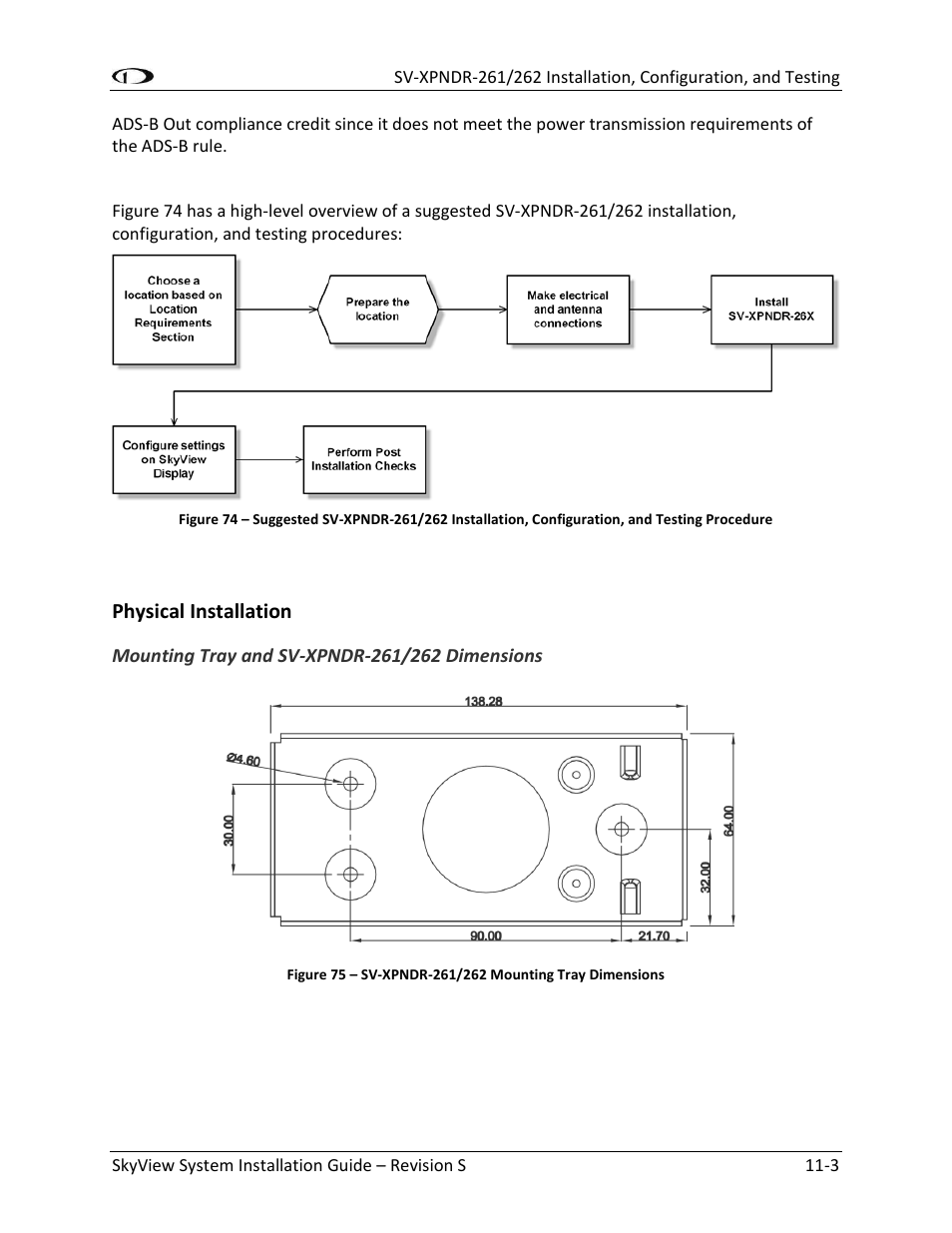 Physical installation -3 | Dynon Avionics SkyView System Installation Guide User Manual | Page 223 / 401