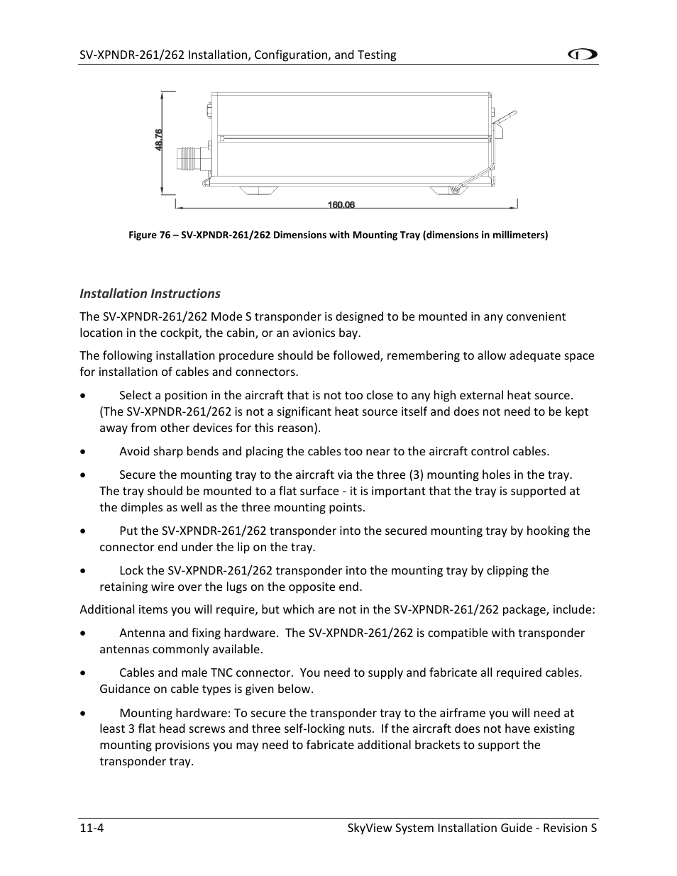 Dynon Avionics SkyView System Installation Guide User Manual | Page 224 / 401