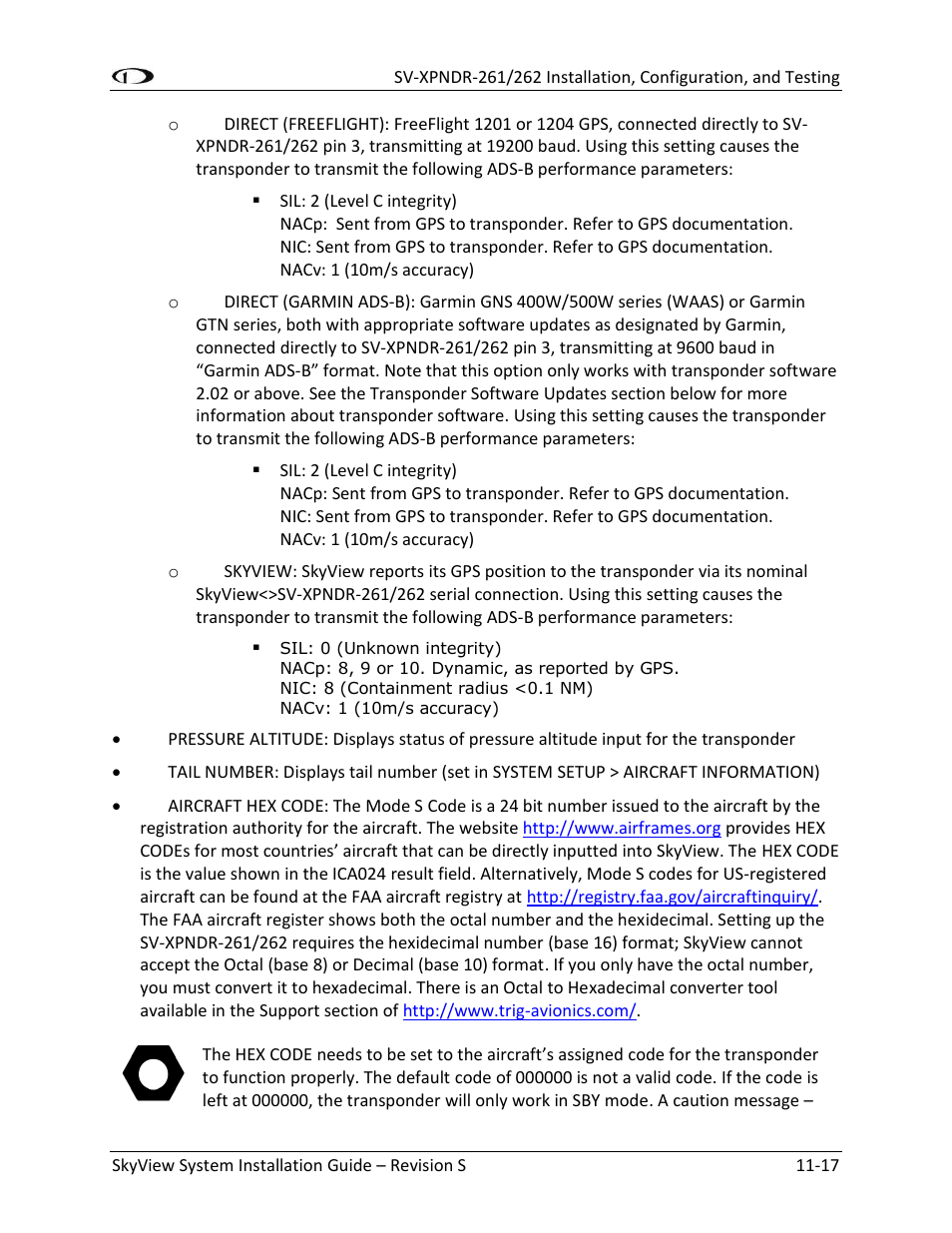 Dynon Avionics SkyView System Installation Guide User Manual | Page 237 / 401
