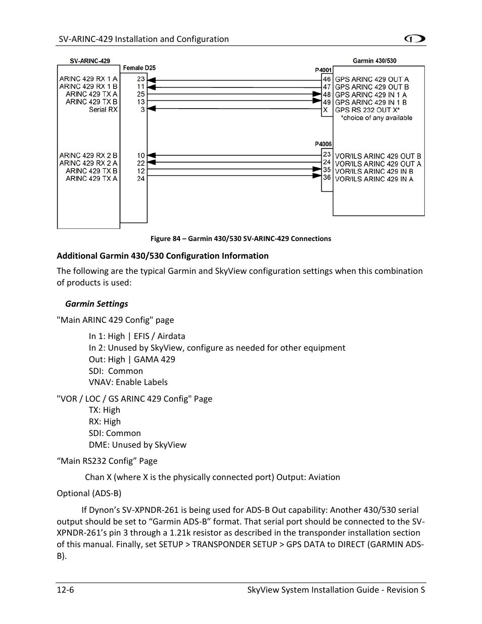 Dynon Avionics SkyView System Installation Guide User Manual | Page 248 / 401