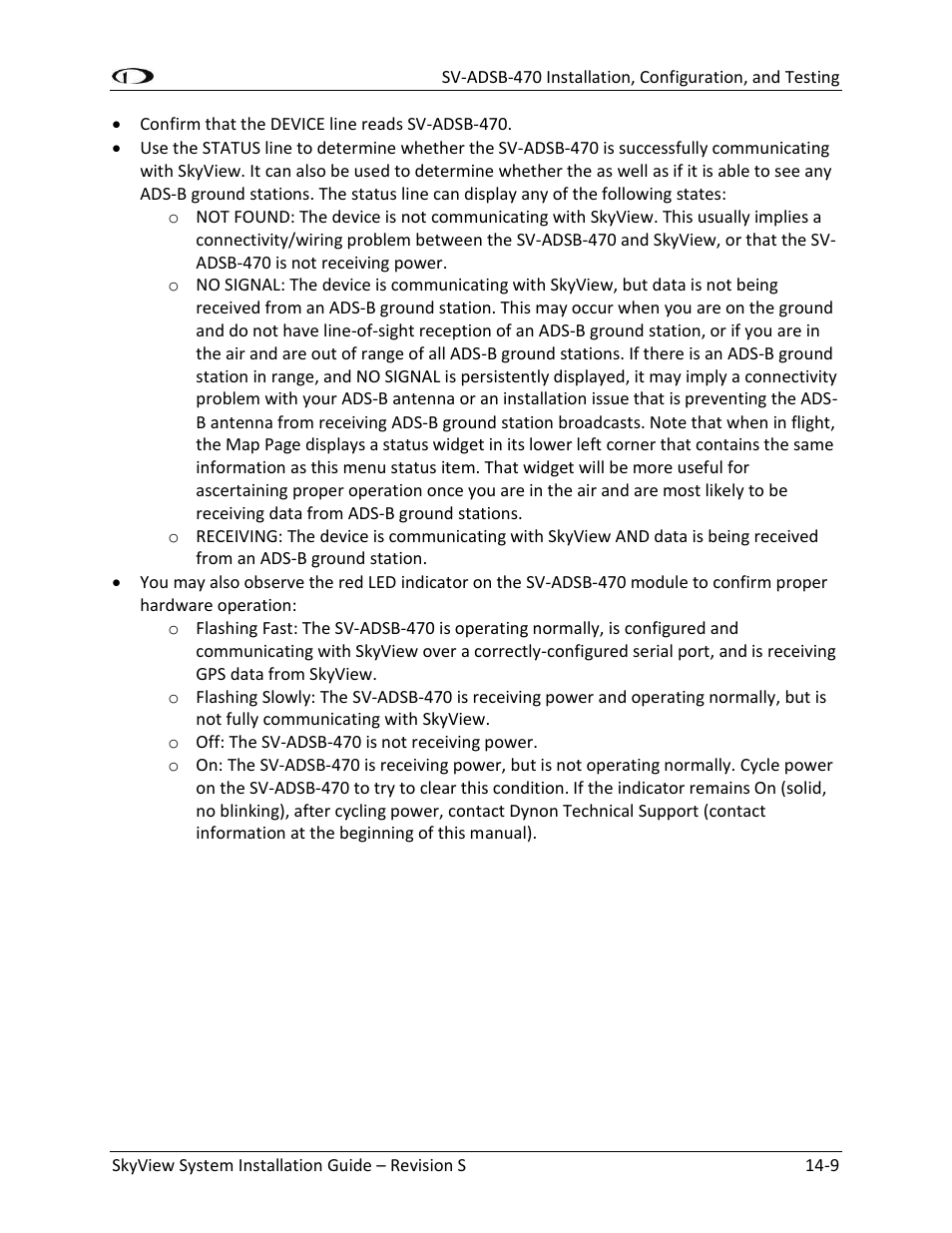 Dynon Avionics SkyView System Installation Guide User Manual | Page 269 / 401