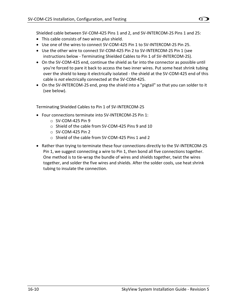 Dynon Avionics SkyView System Installation Guide User Manual | Page 292 / 401