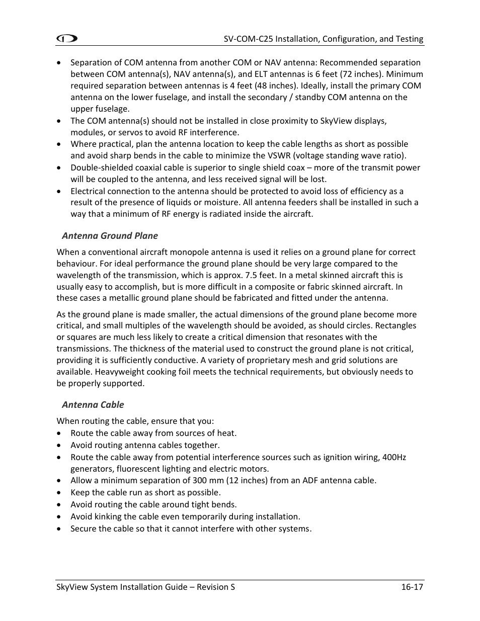 Dynon Avionics SkyView System Installation Guide User Manual | Page 299 / 401