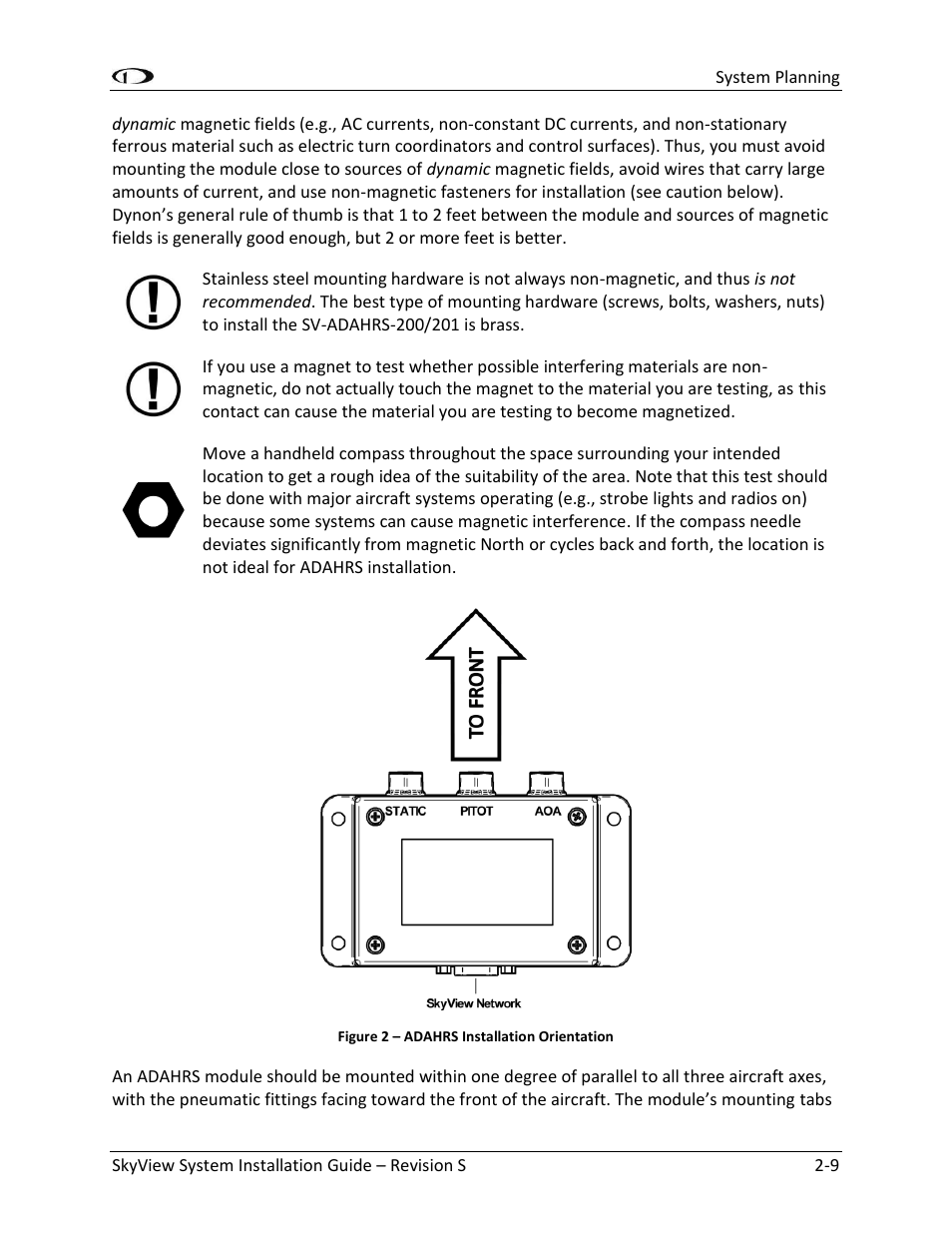 Dynon Avionics SkyView System Installation Guide User Manual | Page 31 / 401