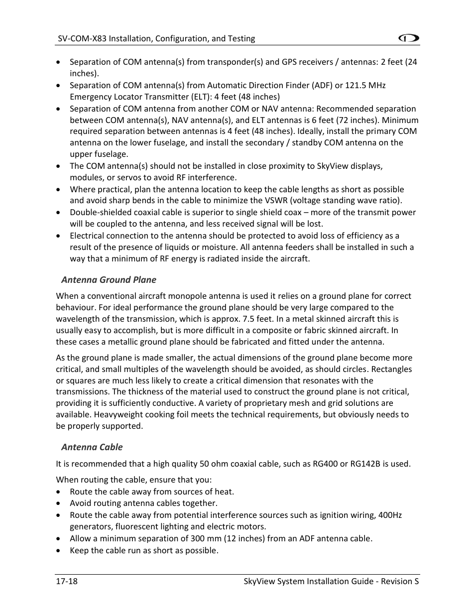 Dynon Avionics SkyView System Installation Guide User Manual | Page 320 / 401