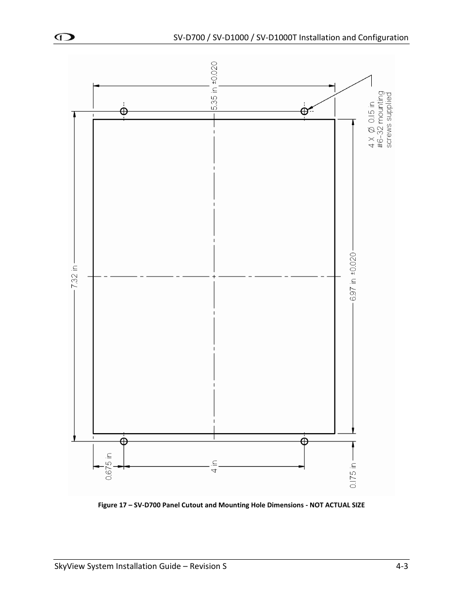 Figure 17 | Dynon Avionics SkyView System Installation Guide User Manual | Page 65 / 401