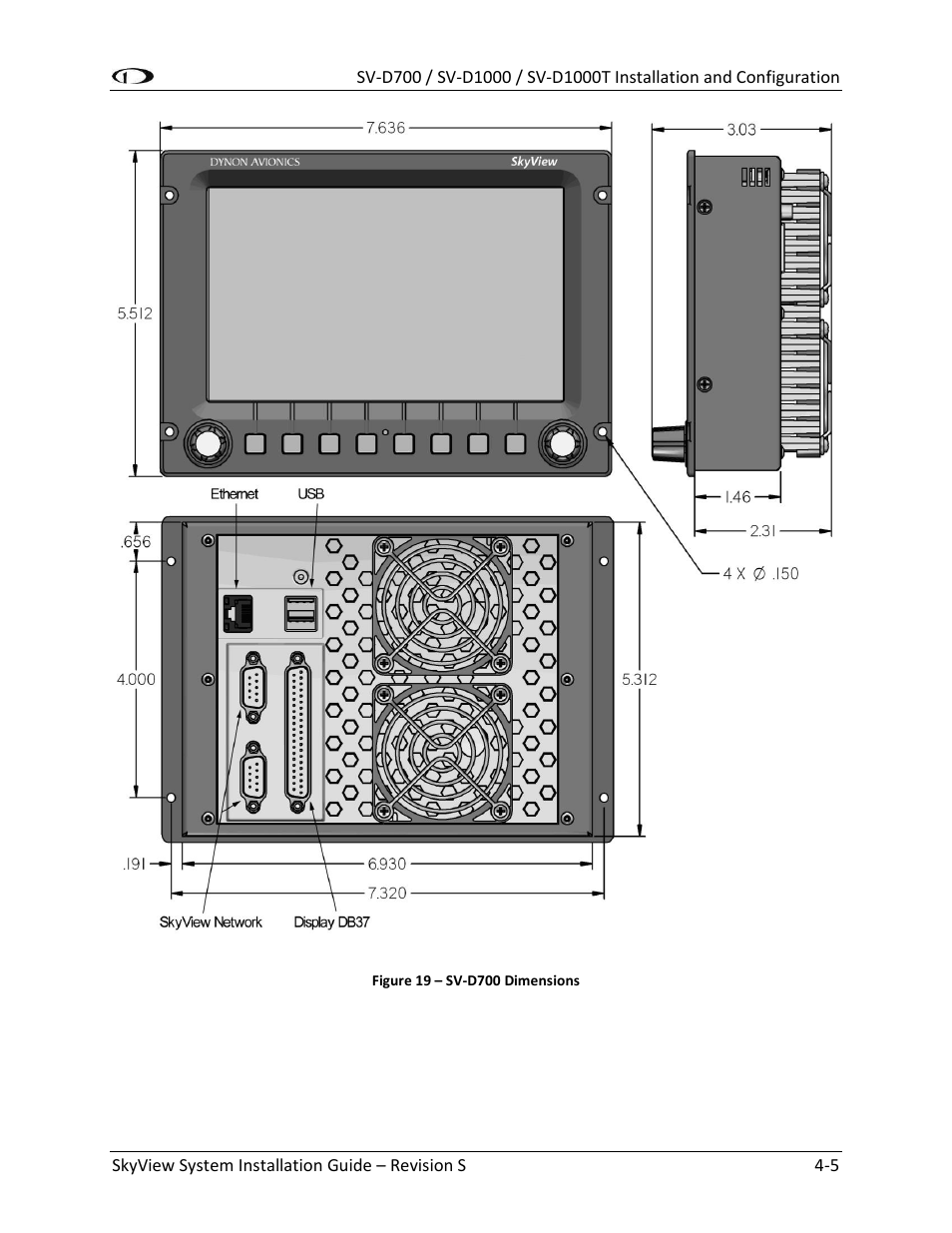 Figure 19 | Dynon Avionics SkyView System Installation Guide User Manual | Page 67 / 401