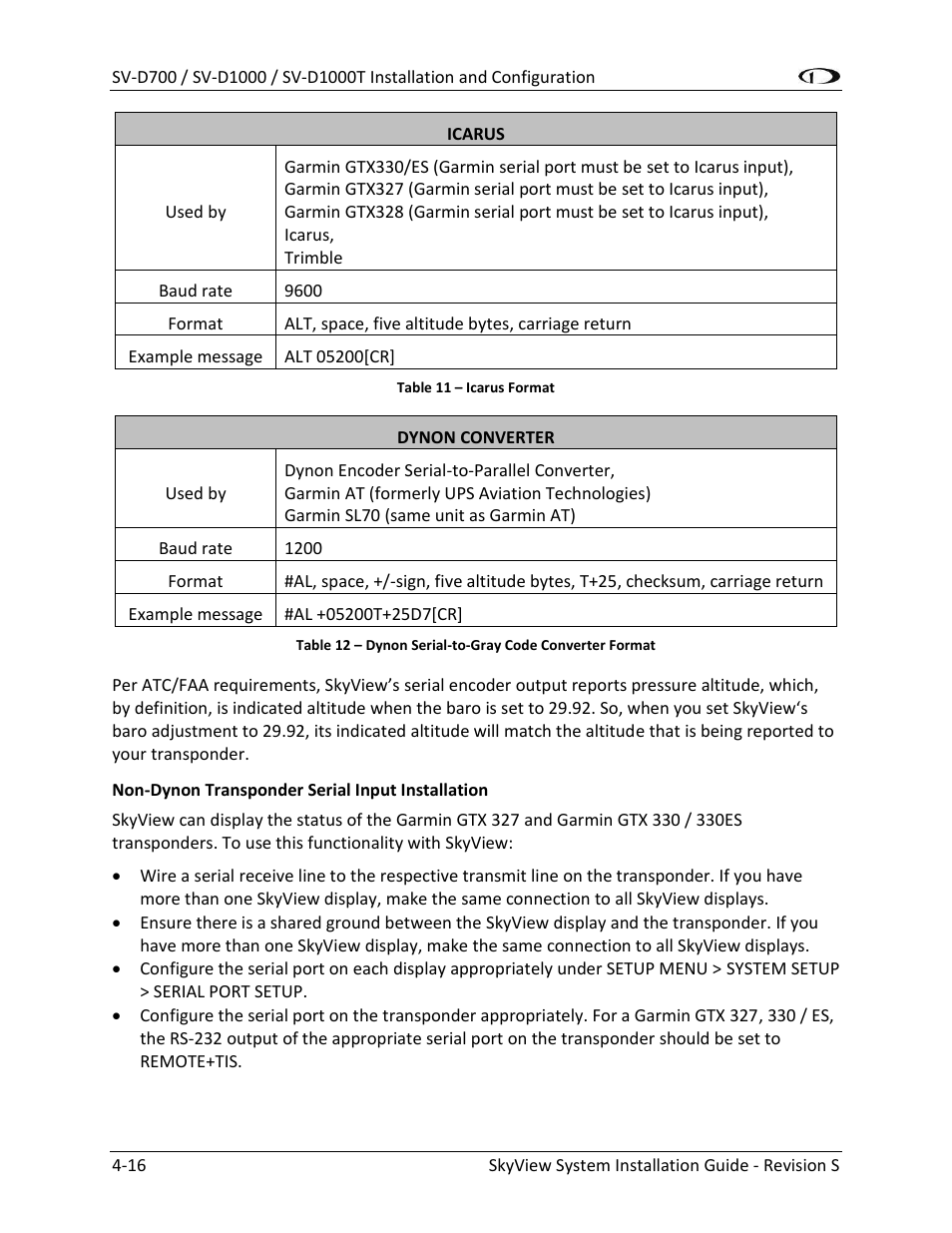 Dynon Avionics SkyView System Installation Guide User Manual | Page 78 / 401