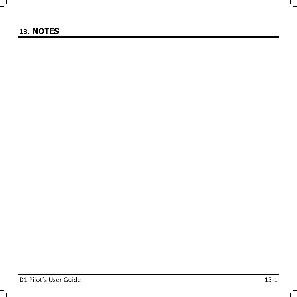 Dynon Avionics D1 User Manual | Page 47 / 48