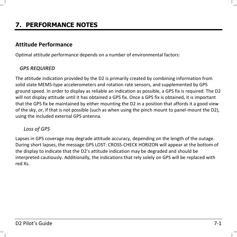 Dynon Avionics D2 Pilots User Guide User Manual | Page 31 / 50