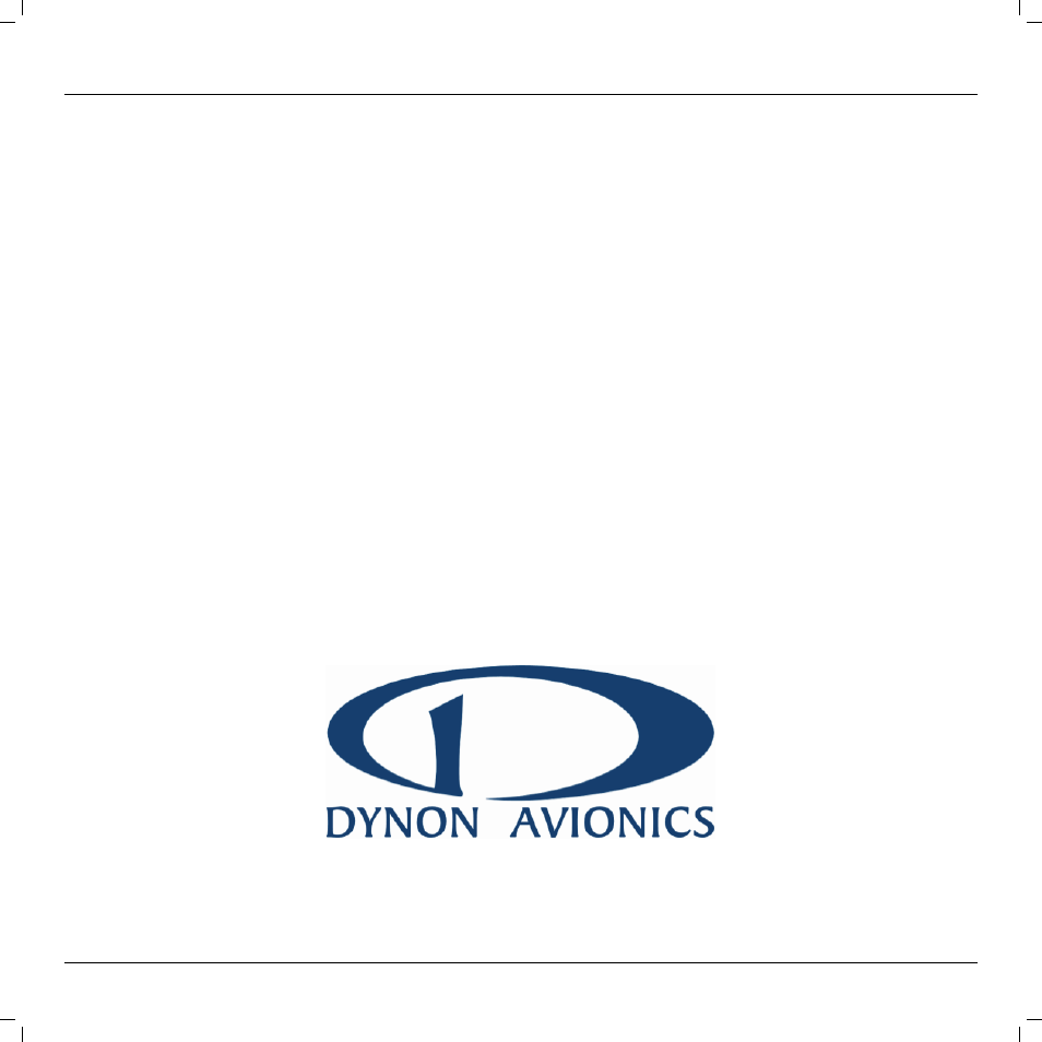 Dynon Avionics D2 Pilots User Guide User Manual | Page 50 / 50