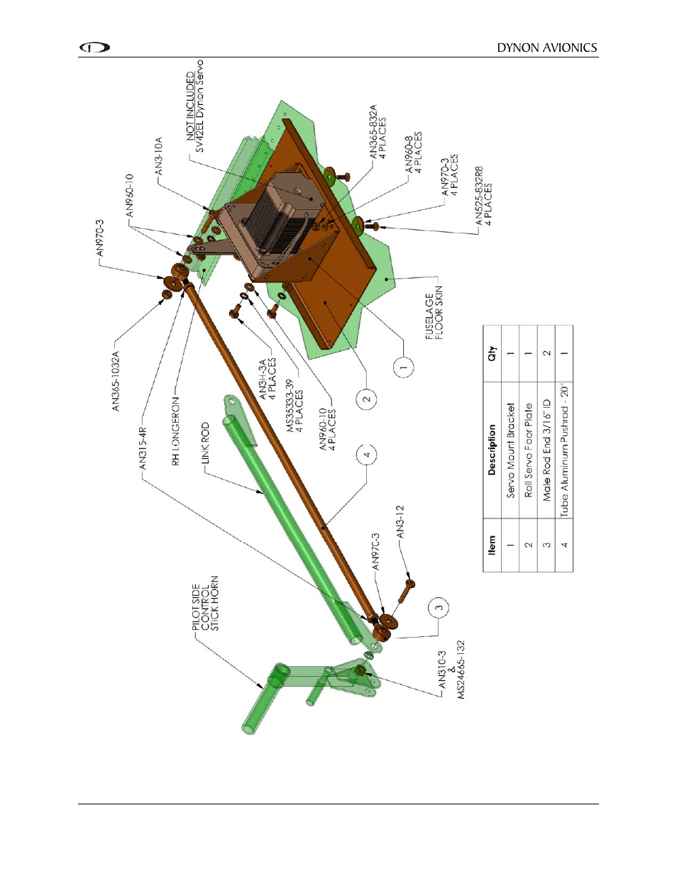 Dynon Avionics Sonex/Waiex Roll Kit User Manual | Page 6 / 10