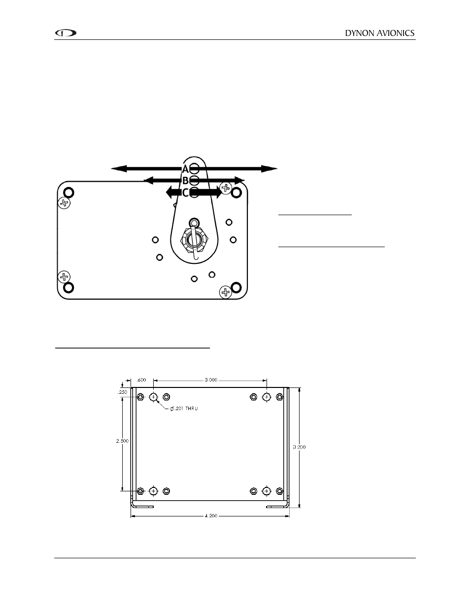 Linkage mount position force and travel | Dynon Avionics Sonex/Waiex Pitch Kit User Manual | Page 8 / 9