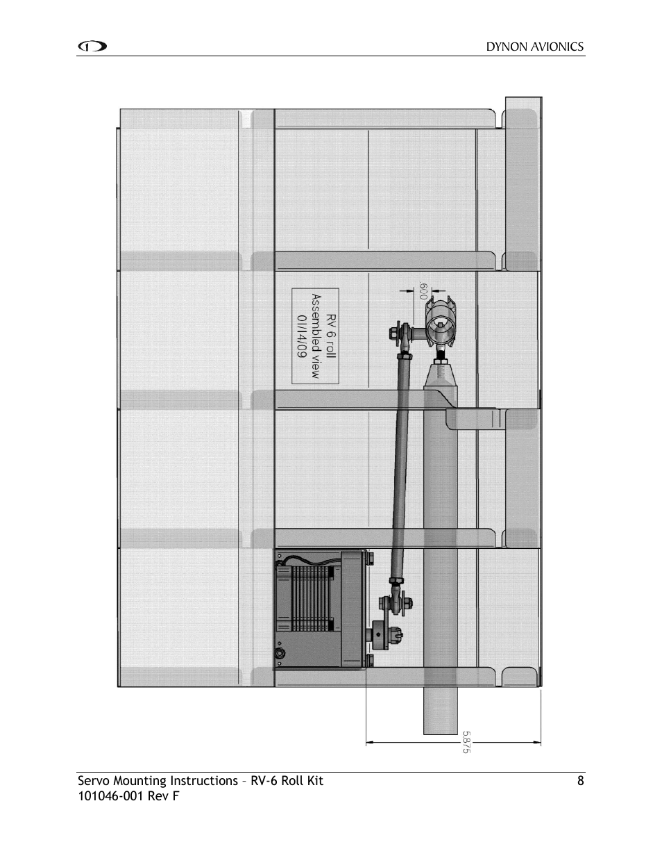 Dynon Avionics RV-6 Roll Kit User Manual | Page 9 / 10