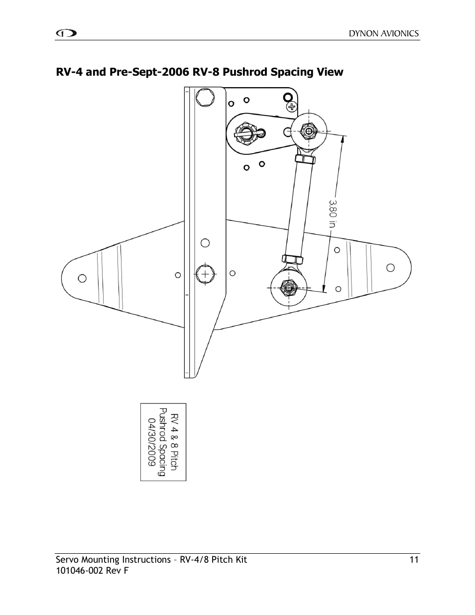 Dynon Avionics RV-4/8 Pitch Kit User Manual | Page 12 / 15