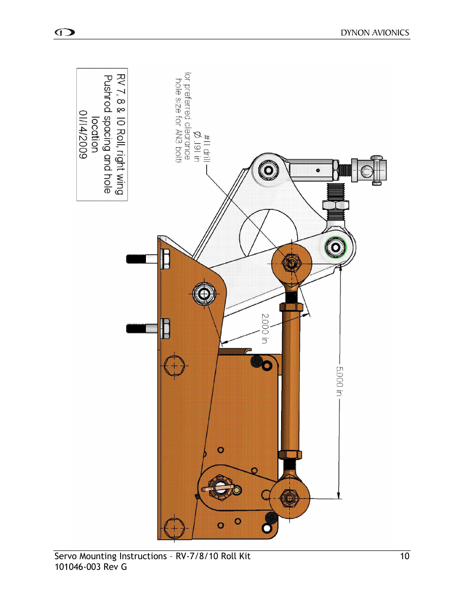 Dynon Avionics RV-7/8/10 Roll Kit User Manual | Page 11 / 11