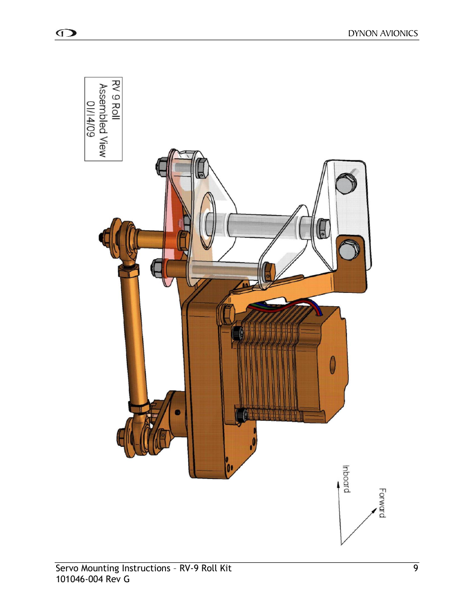 Dynon Avionics RV-9 Roll Kit User Manual | Page 10 / 10