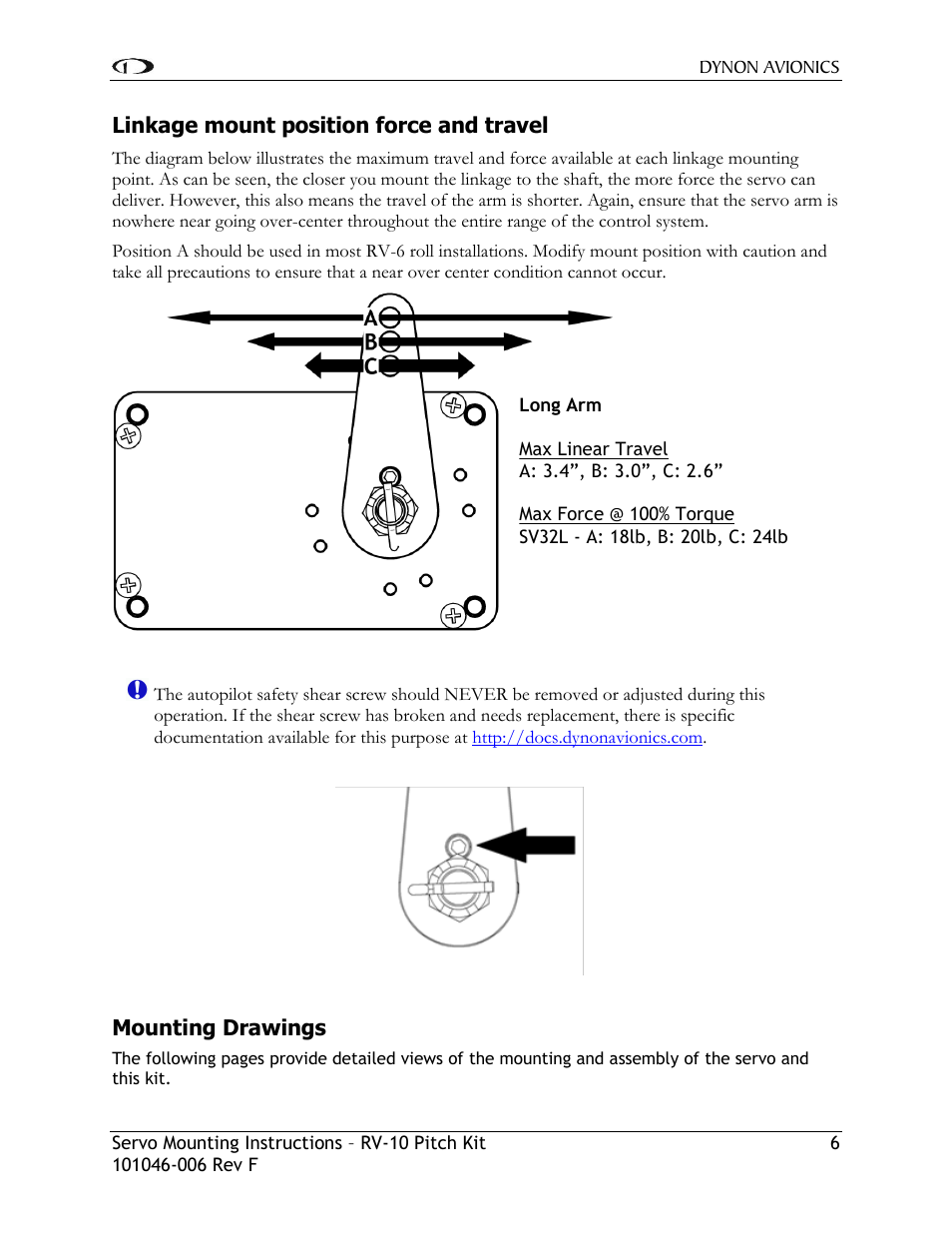 Dynon Avionics RV-10 Pitch Legacy User Manual | Page 7 / 10