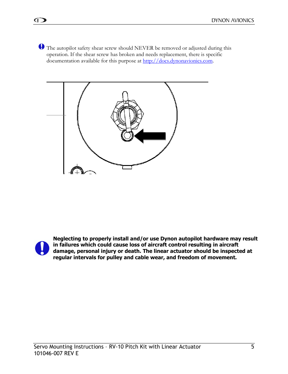 Dynon Avionics RV-10 Pitch User Manual | Page 6 / 9