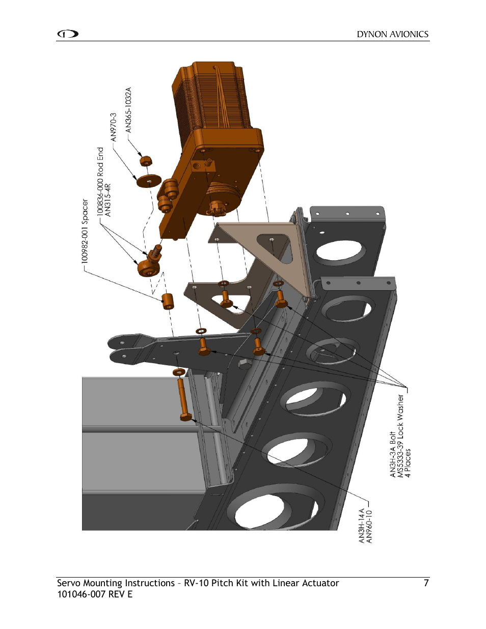 Dynon Avionics RV-10 Pitch User Manual | Page 8 / 9