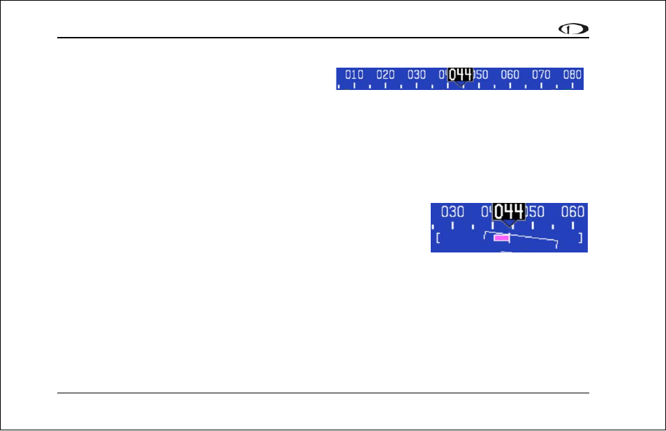 Stabilized heading tape and digital readout, Turn rate indicator, Stabilized heading tape and digital readout -2 | Turn rate indicator -2 | Dynon Avionics EFIS-D6 Pilots Users Guide User Manual | Page 18 / 33