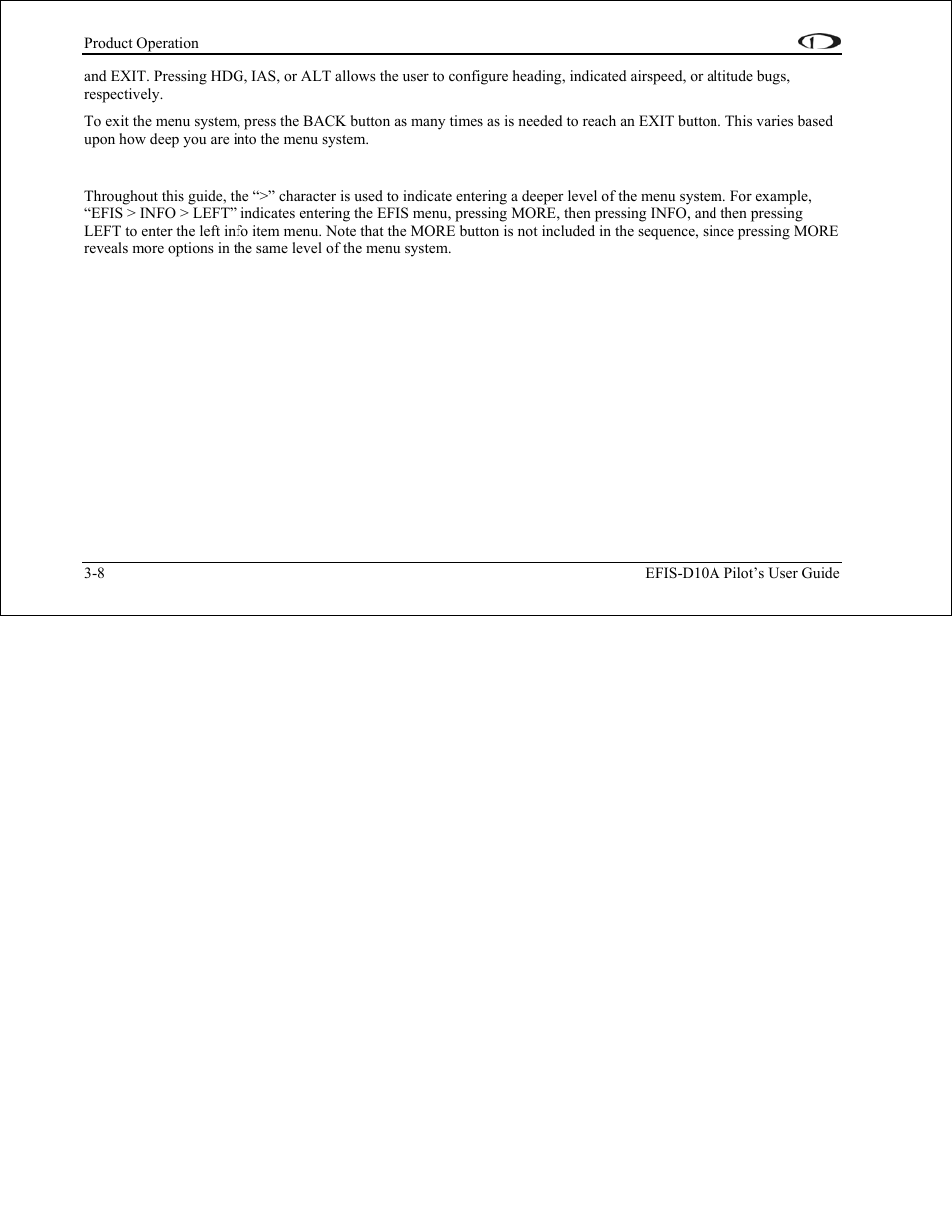 Descriptions in this guide | Dynon Avionics EFIS-D10A Pilots Users Guide User Manual | Page 22 / 90