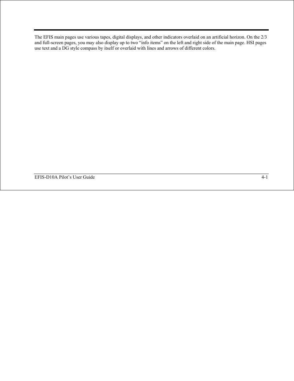 Available pages | Dynon Avionics EFIS-D10A Pilots Users Guide User Manual | Page 23 / 90