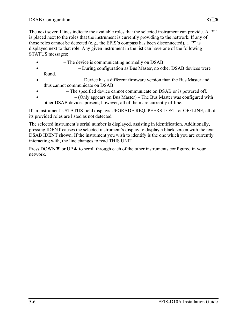 Dynon Avionics EFIS-D10A Installation Guide User Manual | Page 40 / 108