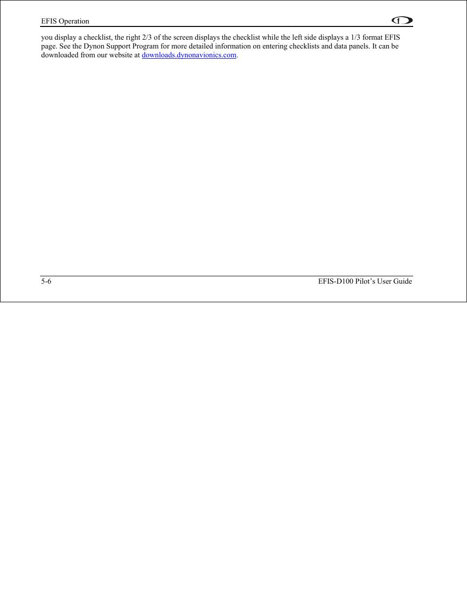 Dynon Avionics EFIS-D100 Pilots Users Guide User Manual | Page 39 / 89