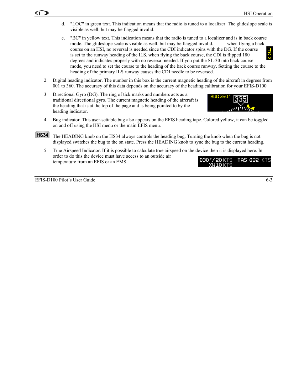 Dynon Avionics EFIS-D100 Pilots Users Guide User Manual | Page 52 / 89