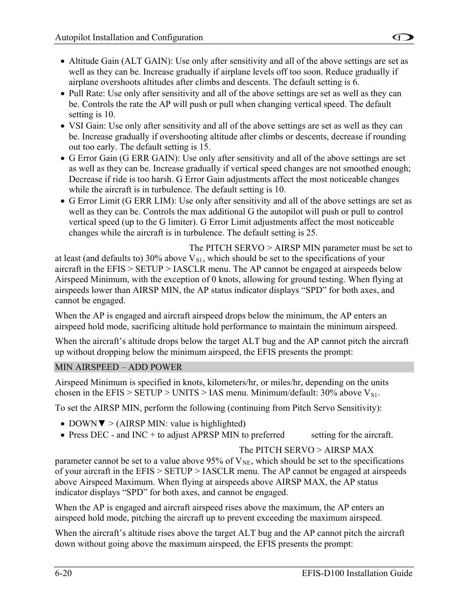 Dynon Avionics EFIS-D100 Installation Guide User Manual | Page 56 / 104