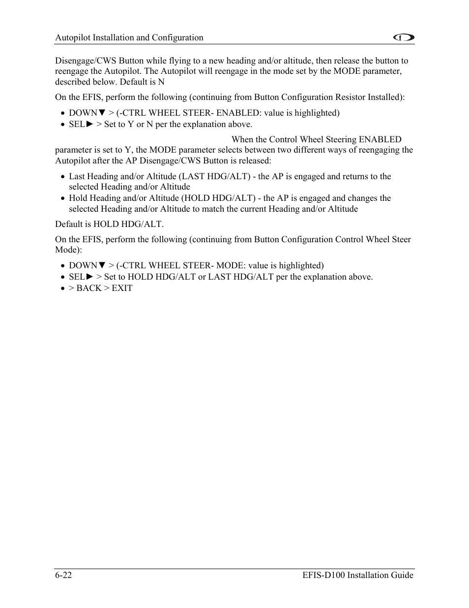 Dynon Avionics EFIS-D100 Installation Guide User Manual | Page 58 / 104