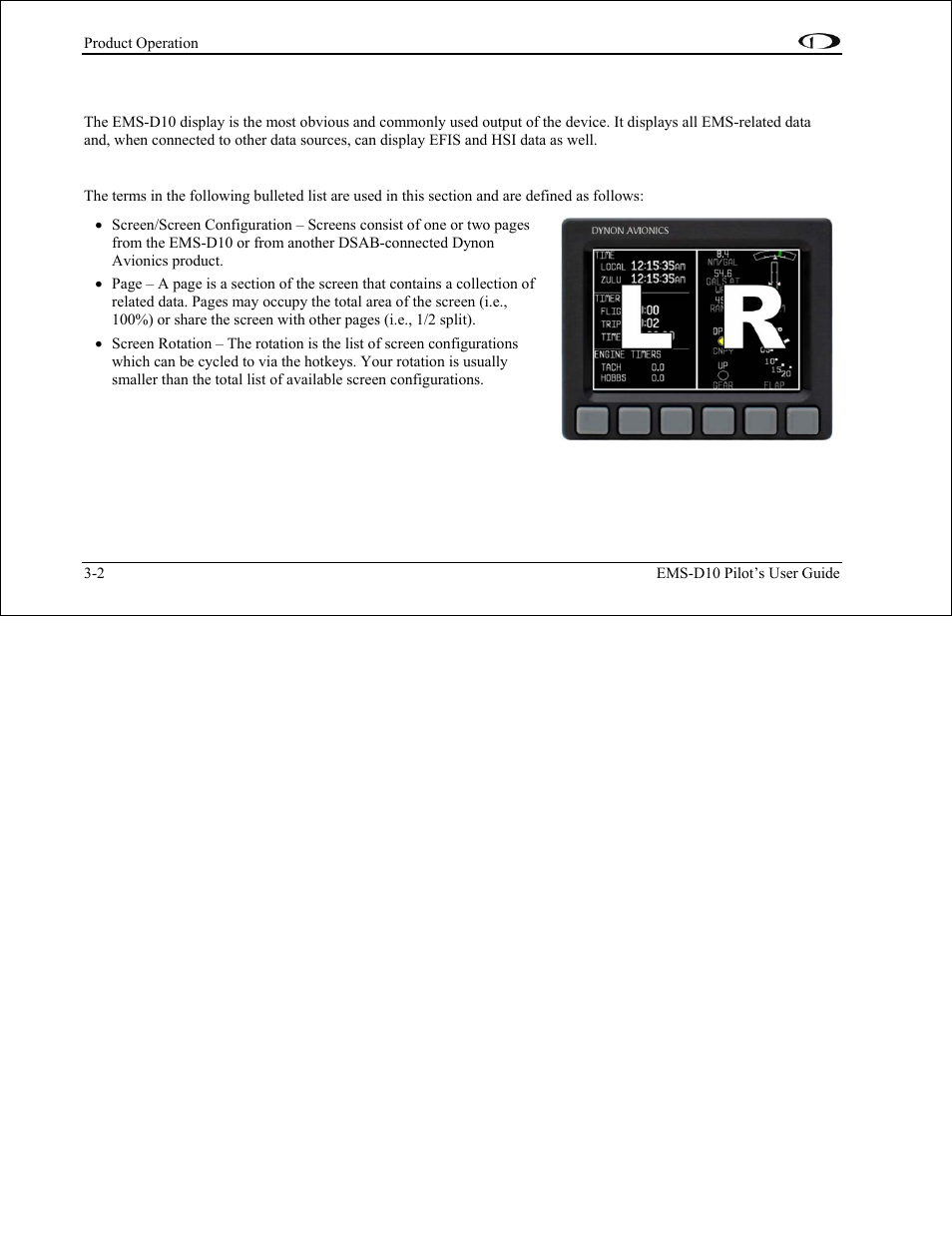 Dynon Avionics EMS-D10 Pilots Users Guide User Manual | Page 12 / 47