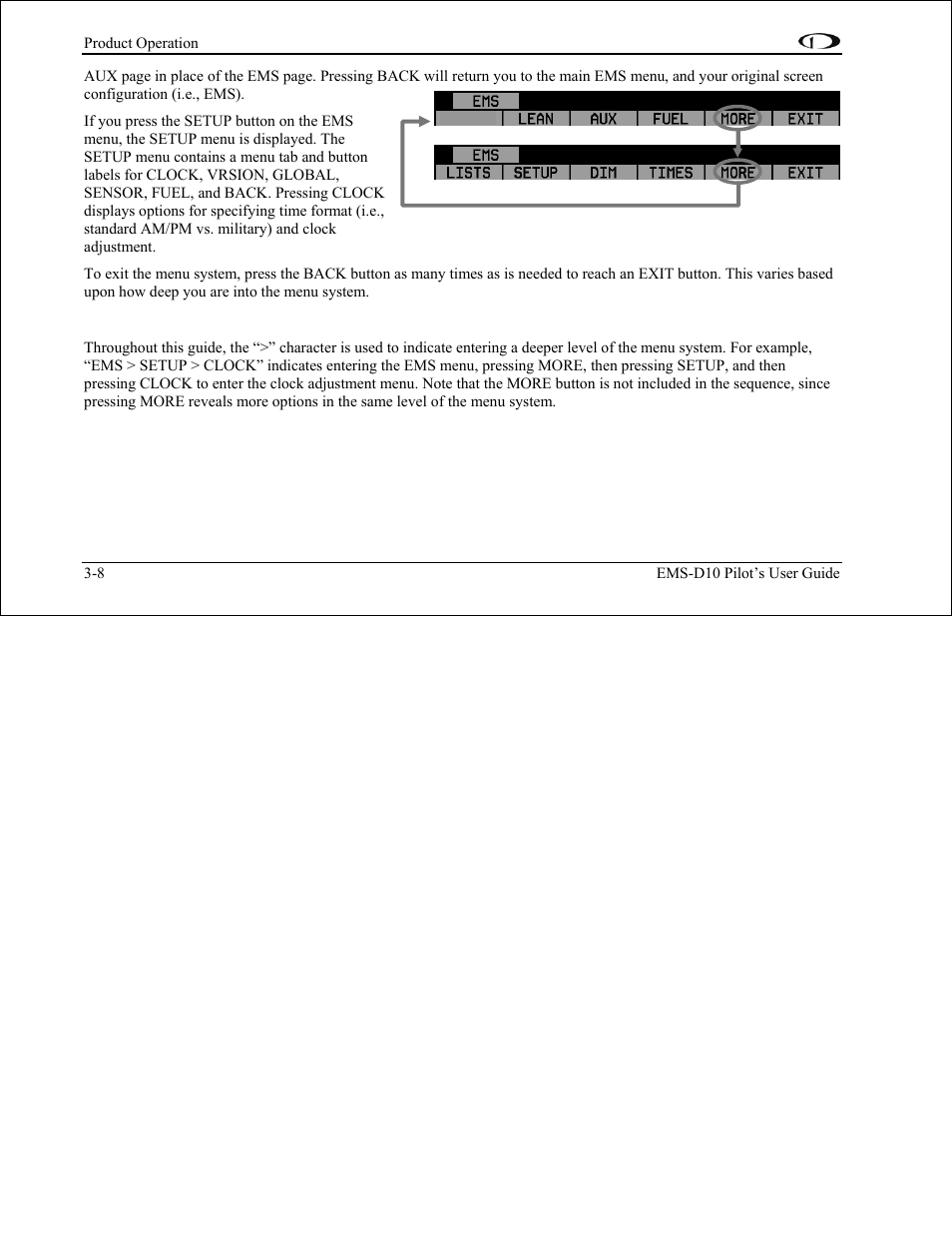 Dynon Avionics EMS-D10 Pilots Users Guide User Manual | Page 18 / 47