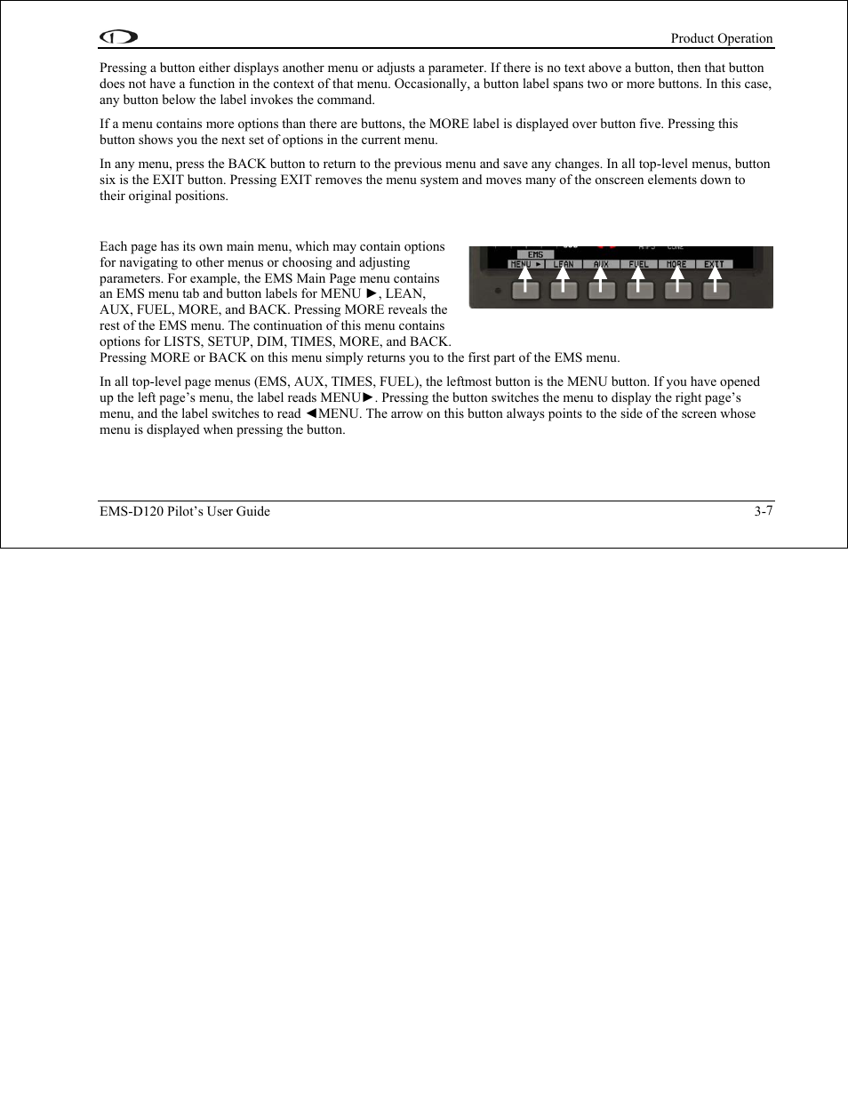 Flow | Dynon Avionics EMS-D120 Pilots Users Guide User Manual | Page 17 / 46