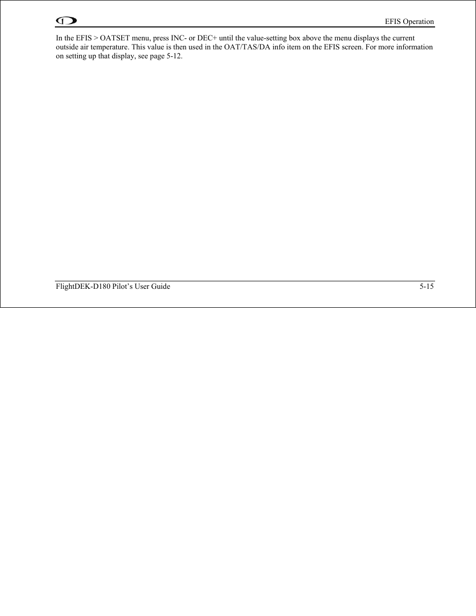 Dynon Avionics FlightDEK-D180 Pilots Users Guide User Manual | Page 52 / 108