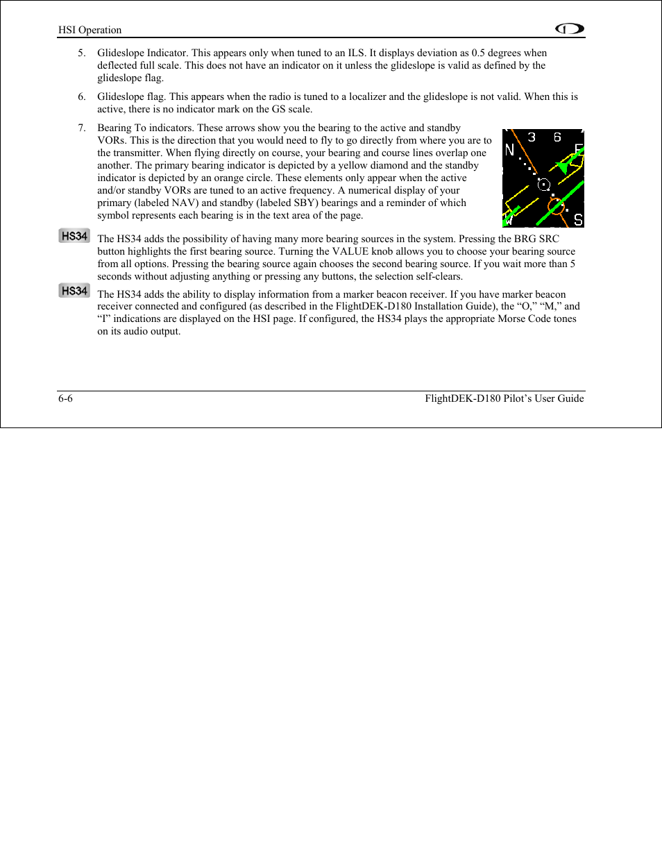 Dynon Avionics FlightDEK-D180 Pilots Users Guide User Manual | Page 58 / 108