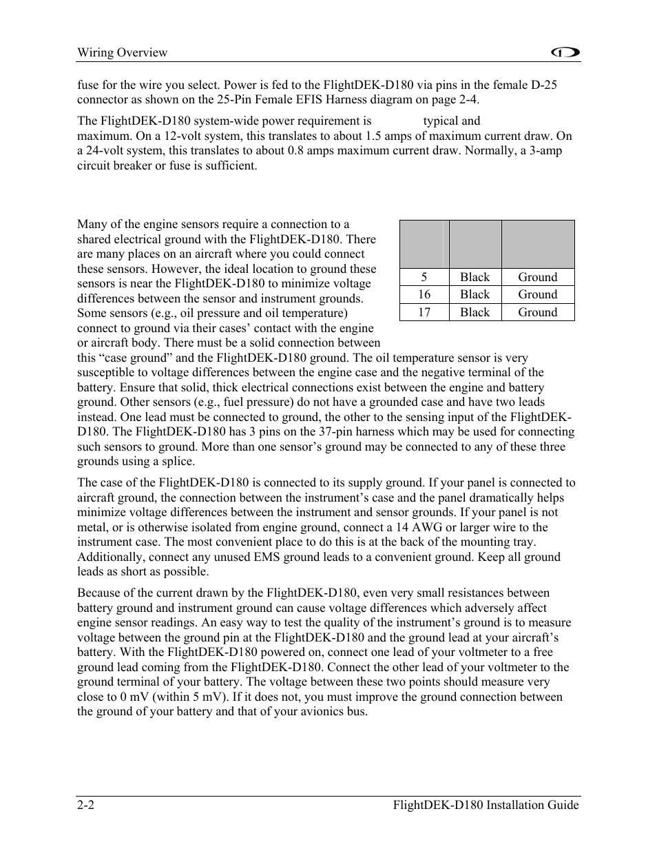 Grounding, Grounding -2 | Dynon Avionics FlightDEK-D180 Installation Guide User Manual | Page 10 / 154
