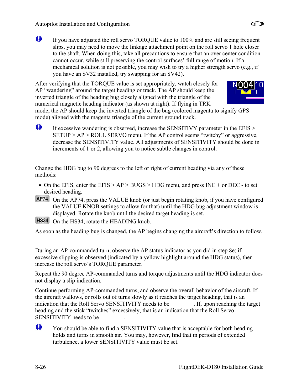 Dynon Avionics FlightDEK-D180 Installation Guide User Manual | Page 110 / 154