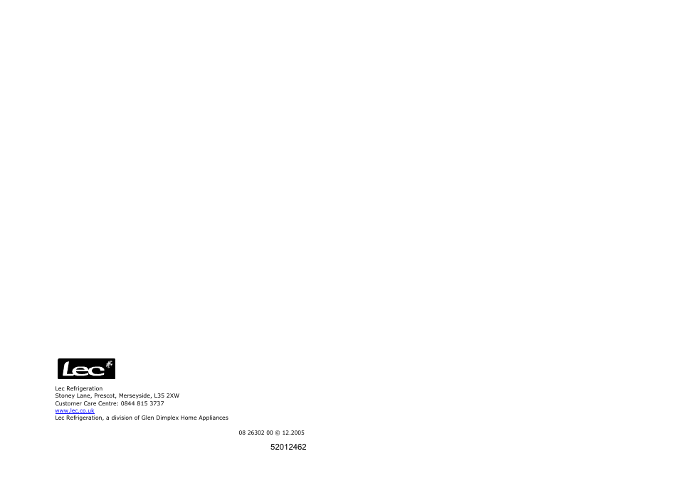 Lec R5026W User Manual | Page 28 / 28