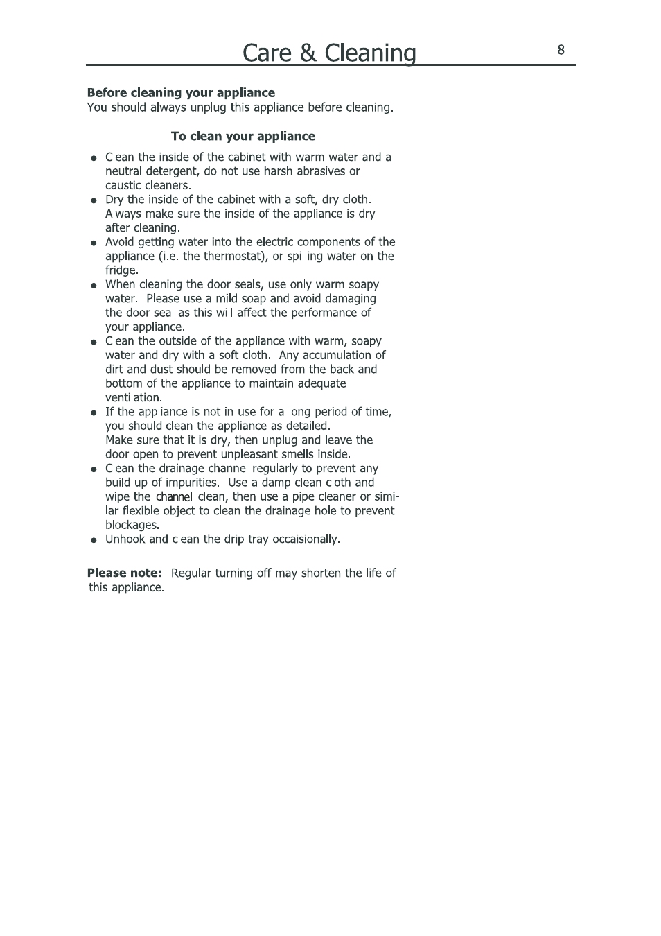 Lec TL55142W User Manual | Page 11 / 16