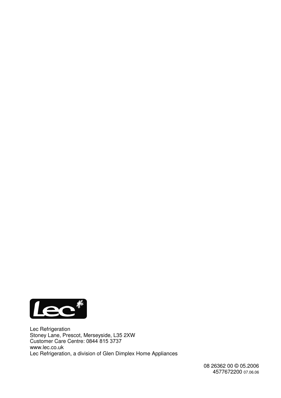 Lec U5010W User Manual | Page 16 / 16