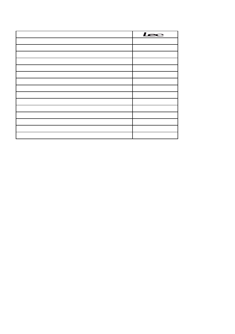 Lec U50262W User Manual | Page 14 / 20