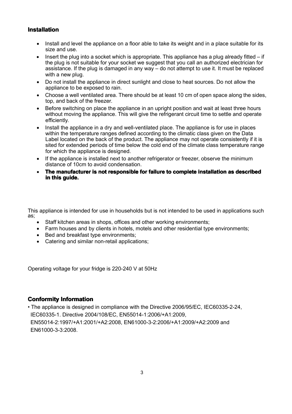 Lec CF300LW User Manual | Page 5 / 11