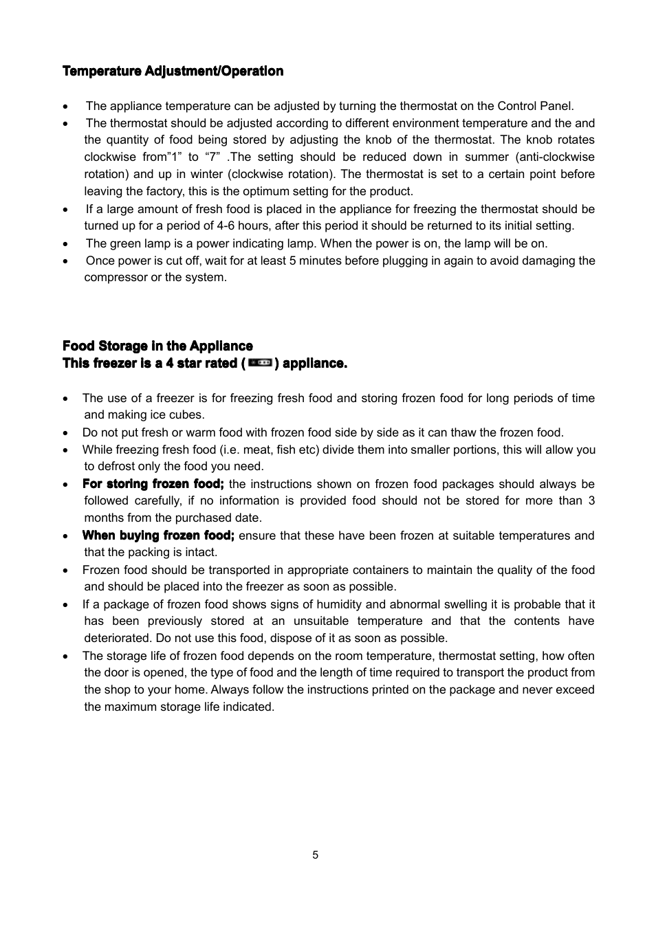 Lec CF300LW User Manual | Page 7 / 11