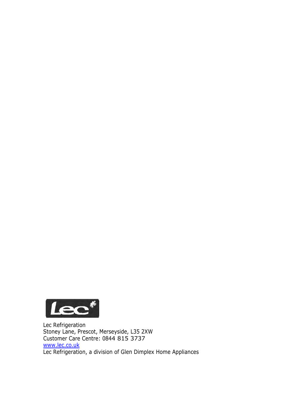 Lec T5039W/B User Manual | Page 15 / 15