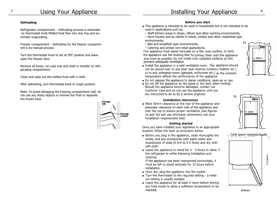 Т³гж 8 | Lec TS50152W User Manual | Page 8 / 9