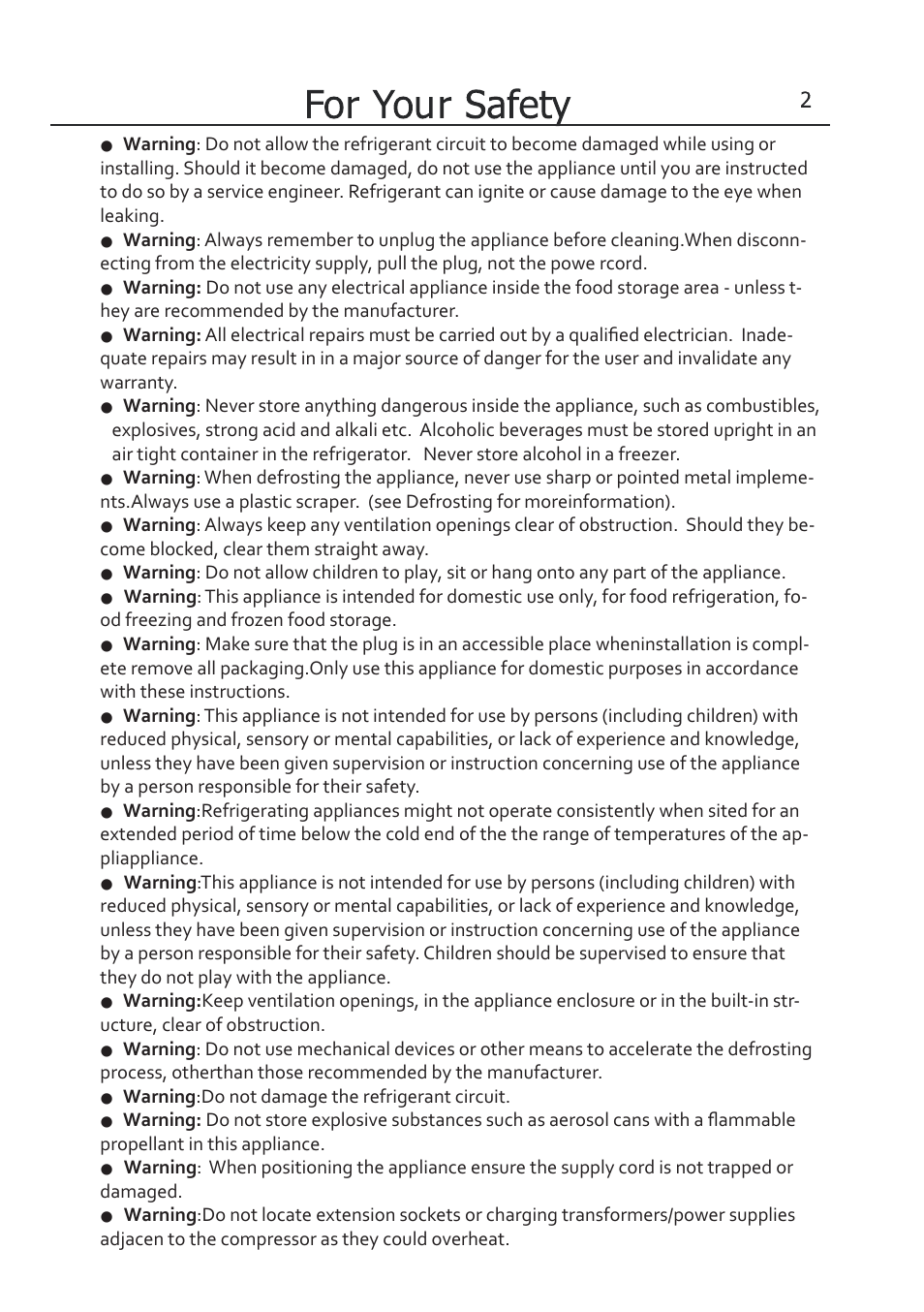 Lec TF5517W/B/S User Manual | Page 6 / 17