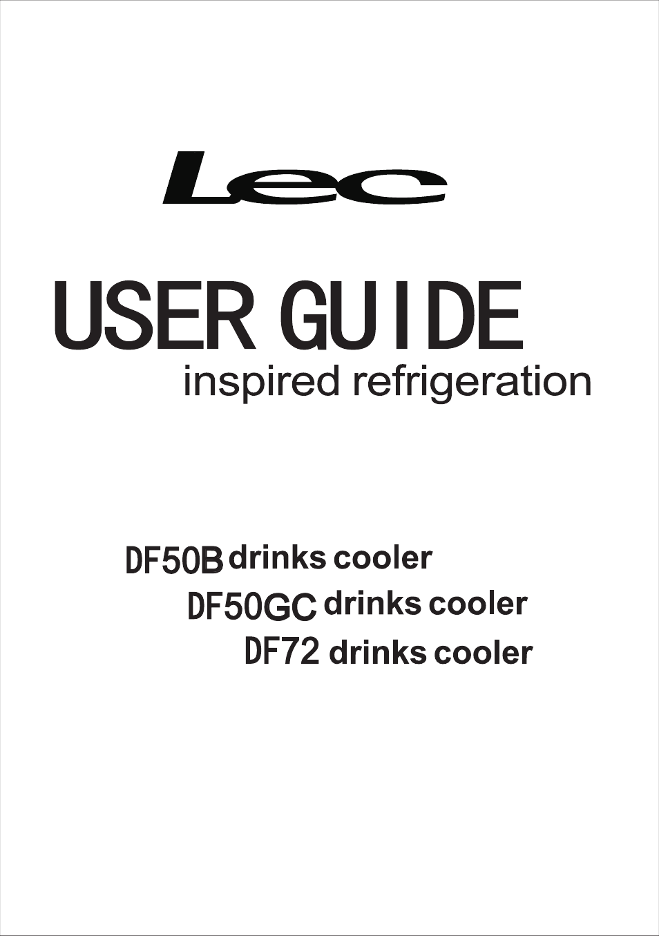 Lec df50g df50gc (ce-jc50g)说明书1.pdf | Lec DF72 User Manual | Page 2 / 14